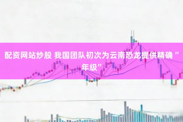 配资网站炒股 我国团队初次为云南恐龙提供精确“年级”
