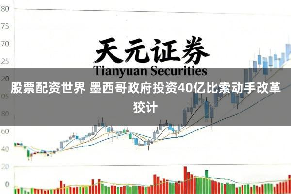 股票配资世界 墨西哥政府投资40亿比索动手改革狡计
